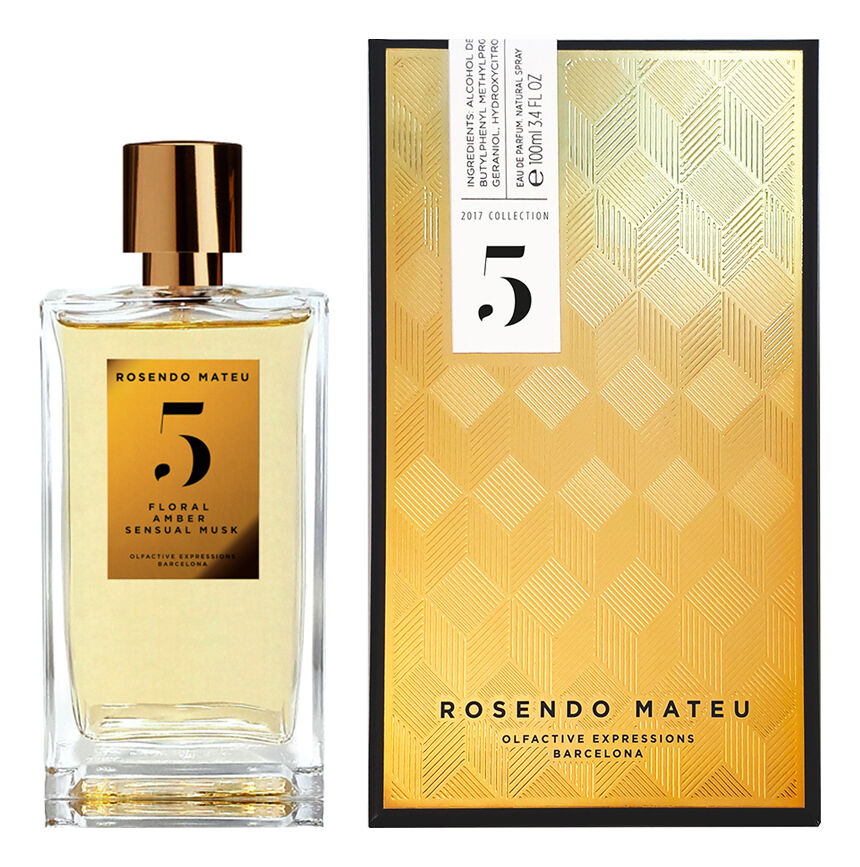 Парфюмерная вода Rosendo Mateu № 5 Floral, Amber, Sensual Musk фото 1