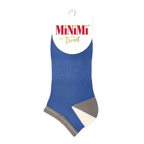 MINIMI Trend 4204 Носки женские двухцветная пятка Blu 0 MNI000399 фото 1