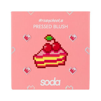 SODA Румяна прессованные #rosycheeks