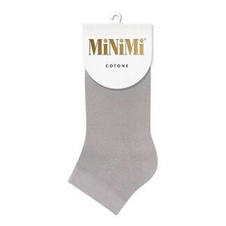 MINIMI Cotone 1201 Носки женские однотонный укорченные Grigio 0