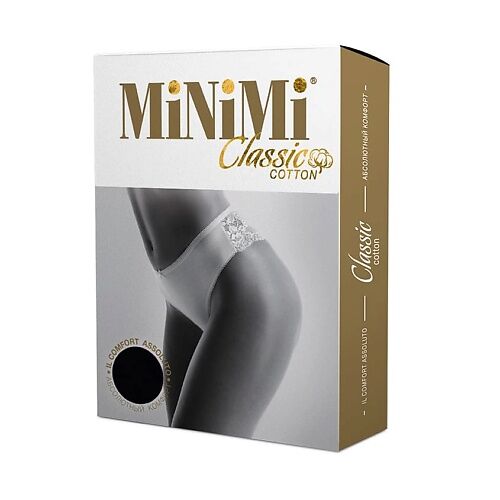 MINIMI BO213 Трусы женские String Nero 0 MNI000429 фото 1