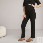 Леггинсы Широкие для периода беременности высоко расположенная полоса XL че