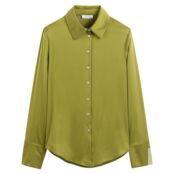 Рубашка С длинными рукавами атласная 40 (FR) - 46 (RUS) зеленый