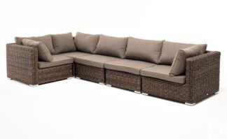 Трансформирующийся диван гиацинт Лунго коричневый 4sis