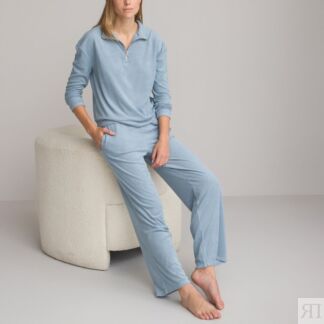 Пижама Из махрового трикотажа 50/52 (FR) - 56/58 (RUS) синий