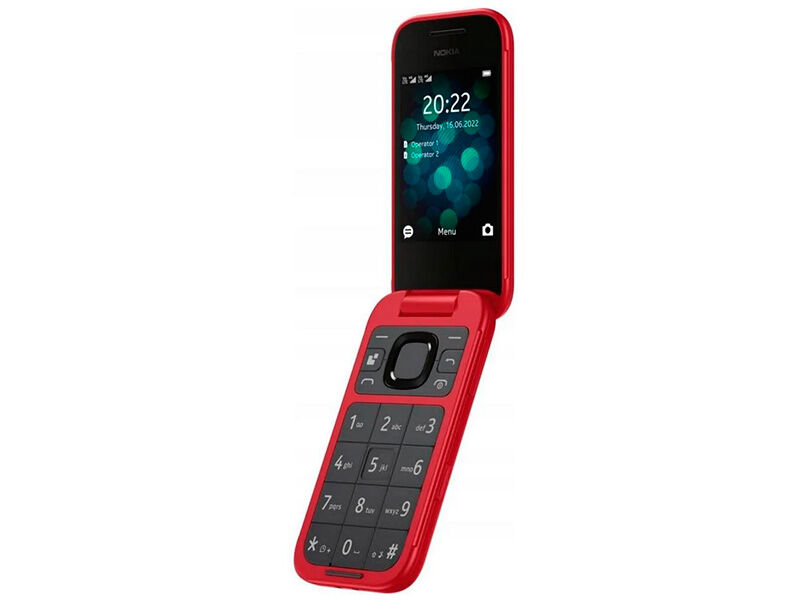 Сотовый телефон Nokia 2660 (TA-1469) Dual Sim Red фото 1