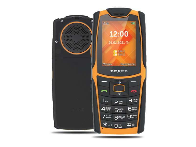 Сотовый телефон teXet TM-521R Black-Orange фото 1