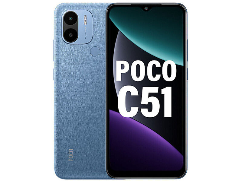 Сотовый телефон Poco C51 2/64GB Blue фото 1