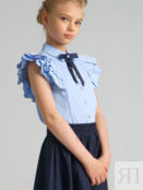 Блузка текстильная для девочки School by PlayToday