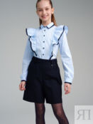 Блузка текстильная для девочек School by PlayToday