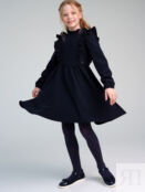 Платье текстильное для девочек School by PlayToday