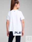 Фуфайка трикотажная для девочек (футболка) School by PlayToday