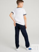 Брюки текстильные джинсовые для мальчиков School by PlayToday