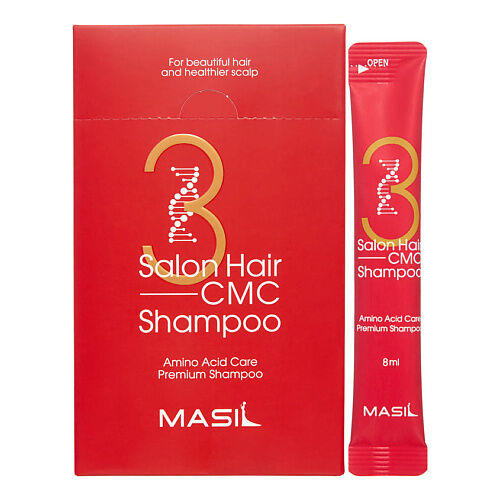 MASIL Восстанавливающий шампунь для волос с аминокислотами 3 Salon Hair CMC