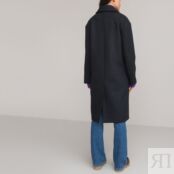Пальто Из смешанного шерстяного драпа 48 (FR) - 54 (RUS) синий