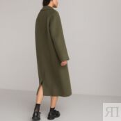 Пальто Из шерстяного драпа 40 (FR) - 46 (RUS) зеленый