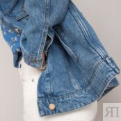 Куртка Из джинсовой ткани широкого покроя 42 (FR) - 48 (RUS) синий