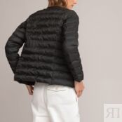 Куртка Стеганая легкая с круглым вырезом на кнопках 38 (FR) - 44 (RUS) черн