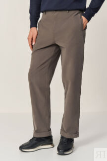 Прямые брюки из хлопка (арт. baon B7923512)