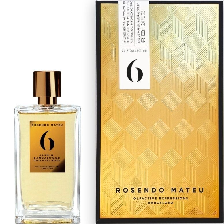 Rosendo Mateu Nº 6 Jasmin, Sandalwood, Oriental Musk Rosendo Mateu Olfactiv фото 1