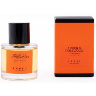 Amber & Rosewood Label