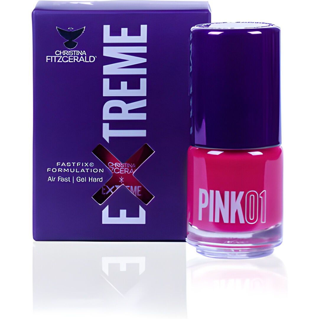 Лак Christina Fitzgerald Extreme pink 01