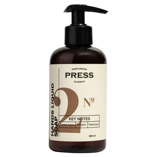 №2 Black Pepper, Tonka bean, Patchouli Жидкое мыло для рук PRESS GURWITZ PE PGPR2003 фото 1