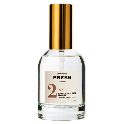 №2 Black Pepper, Tonka bean, Patchouli Туалетная вода PRESS GURWITZ PERFUME PGEDT2050 фото 1