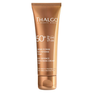 AGE DEFENSE SUNSCREEN CREAM Крем антивозрастной солнцезащитный SPF50+ THALG