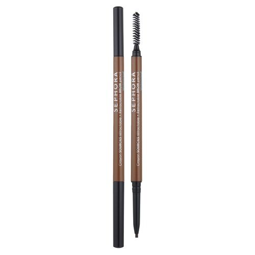 Водостойкий выдвижной карандаш для бровей 04 Midnight Brown SEPHORA COLLECT