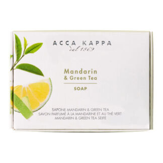 Mandarin & Green Tea Мыло туалетное твердое Acca Kappa