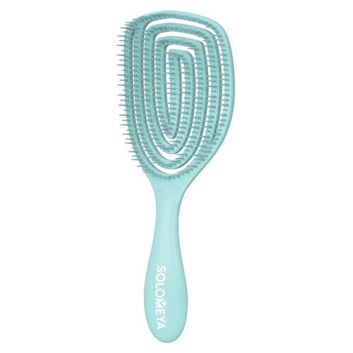 Wet Detangler Brush Oval Jasmine Расческа для сухих и влажных волос с арома 14-2032 фото 1