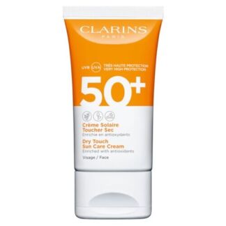 Creme Solaire Toucher Sec Visage Солнцезащитный крем для лица SPF50+ Clarin