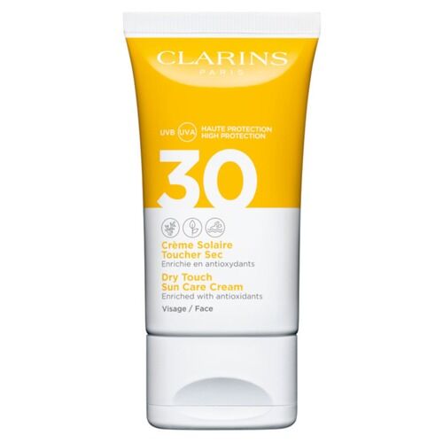 Creme Solaire Toucher Sec Visage Солнцезащитный крем для лица SPF30 Clarins