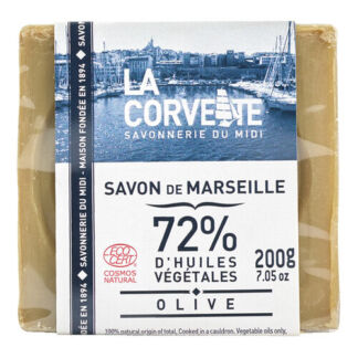 SAVON DE MARSEILLE Мыло марсельское оливковое 100 г LA CORVETTE