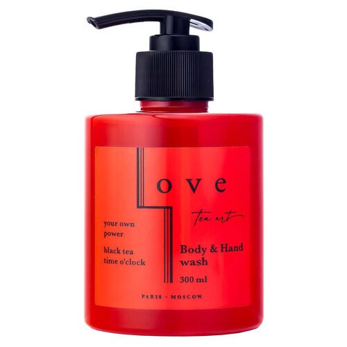 Body&Hand wash Black tea time o'clock Гель для душа и рук черный чай LOVE T GDBTo300 фото 1