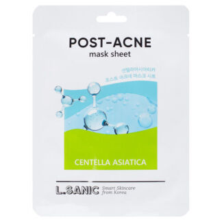 Centella asiatica post-acne mask Sheet Маска тканевая маска с экстрактом це