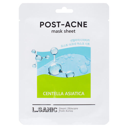 Centella asiatica post-acne mask Sheet Маска тканевая маска с экстрактом це 800628 фото 1