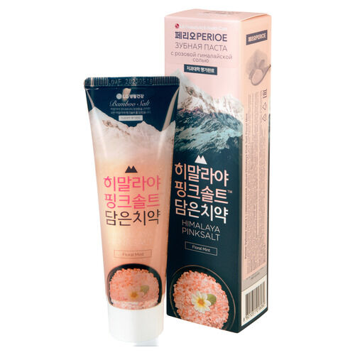 Himalaya Pink Salt Floral Mint Зубная паста с розовой гималайской солью PER 181002008753 фото 1