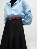 Джинсовая юбка со складками Virele 2102/56080/2658/тк2037