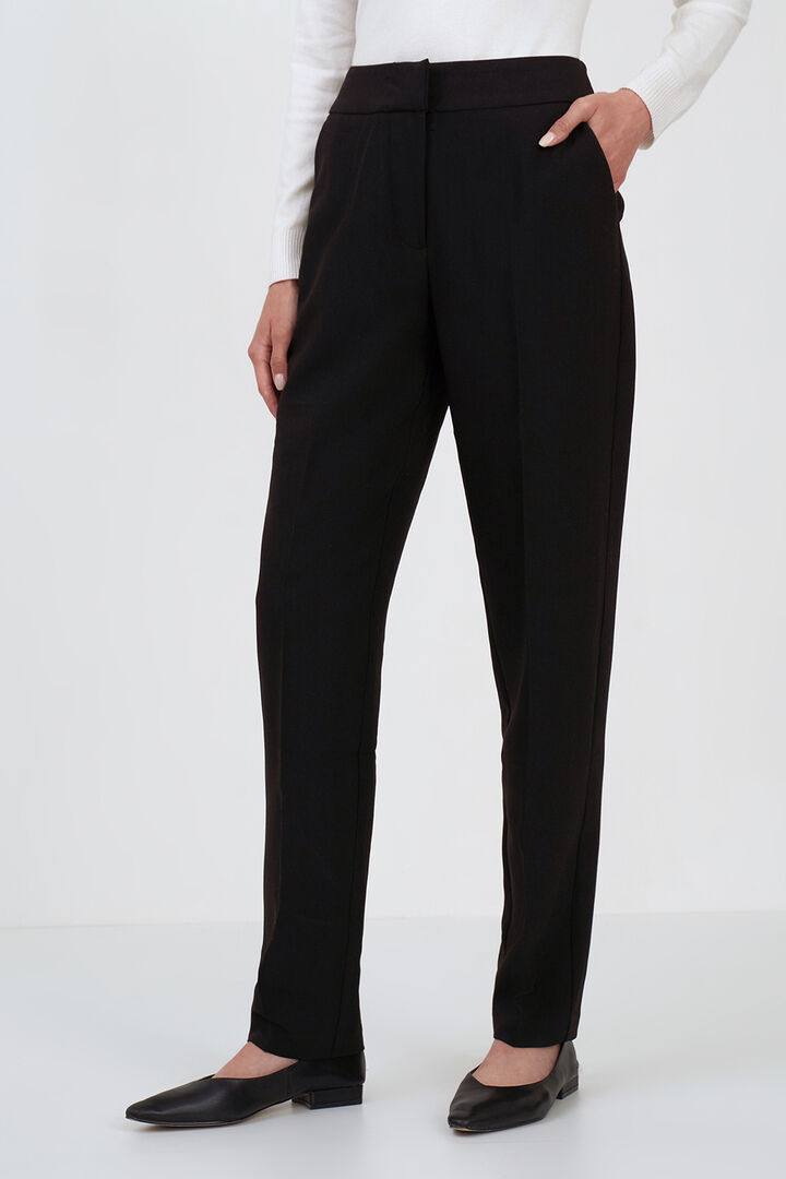 Зауженные брюки чёрного цвета (арт. baon B2923514)