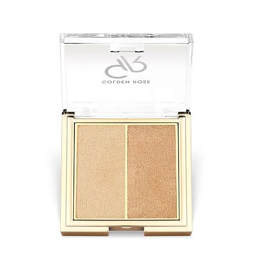 GOLDEN ROSE Хайлайтер  для макияжа лица So Glow! Highlighter DUO MPL259198 фото 1