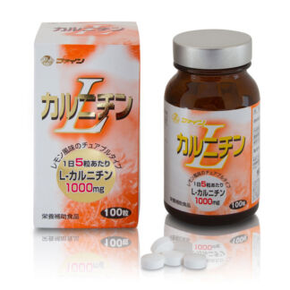 БАД L-карнитин с витамином В2 для повышения выносливости Fine Japan