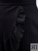 Элегантные шорты из шерстяной ткани в тонкую полоску REDVALENTINO