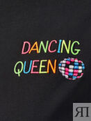 Футболка из хлопка джерси с вышивкой Dancing Queen MC2 SAINT BARTH