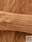 Тонкий свитер из кашемира узорной вязки с вышивкой ETRO