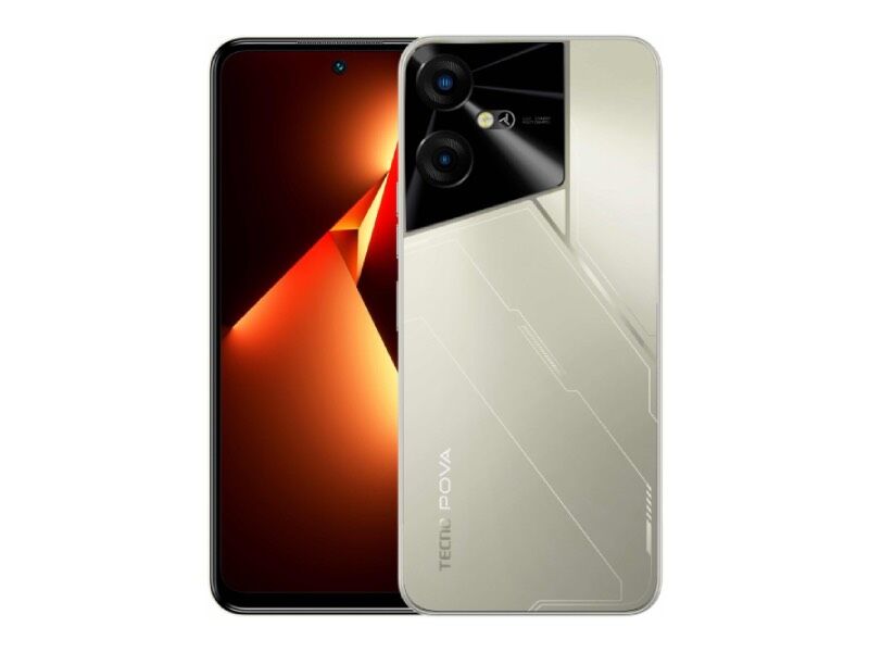 Сотовый телефон Tecno Pova Neo 3 4/128Gb LH6n Amber Gold фото 1