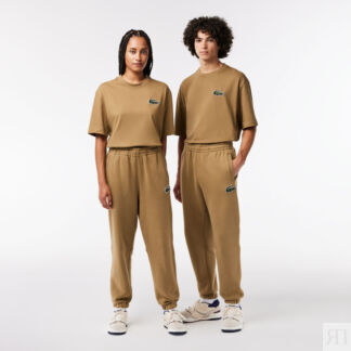 Флисовые спортивные штаны Lacoste Unisex из органического хлопка