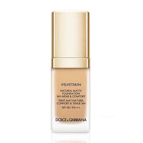 DOLCE&GABBANA Матирующее тональное средство-флюид VELVETSKIN FOUNDATION 0 ESH818242 фото 1