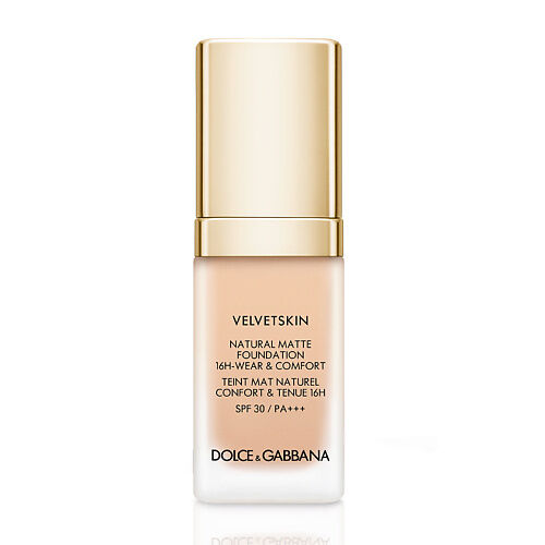 DOLCE&GABBANA Матирующее тональное средство-флюид VELVETSKIN FOUNDATION 0 ESH818234 фото 1